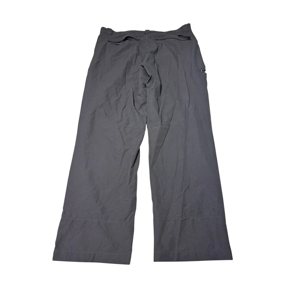 The North Face Mens Grey Hiking Cargo Pants Ripstop Stretch‎ T338/T738 35x30